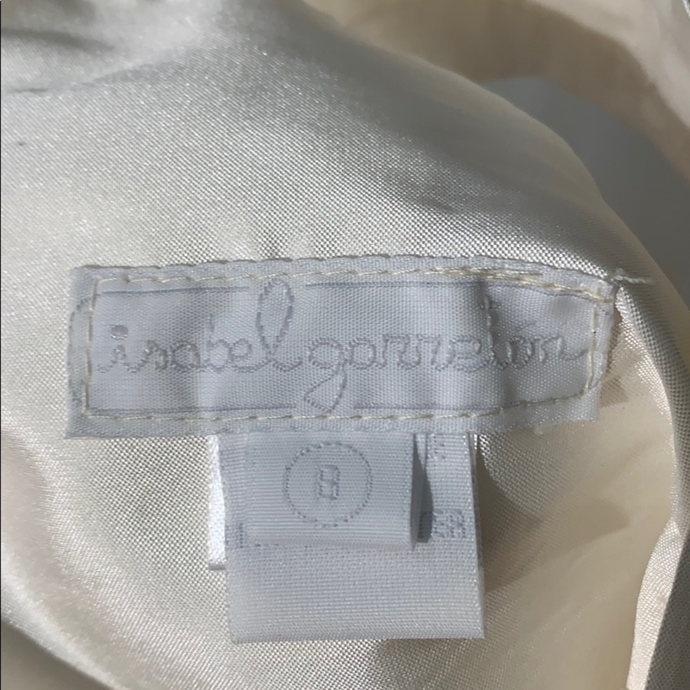 Isabel Garreton Cream Tulle Backless Venice Dress - Picture 4 of 7